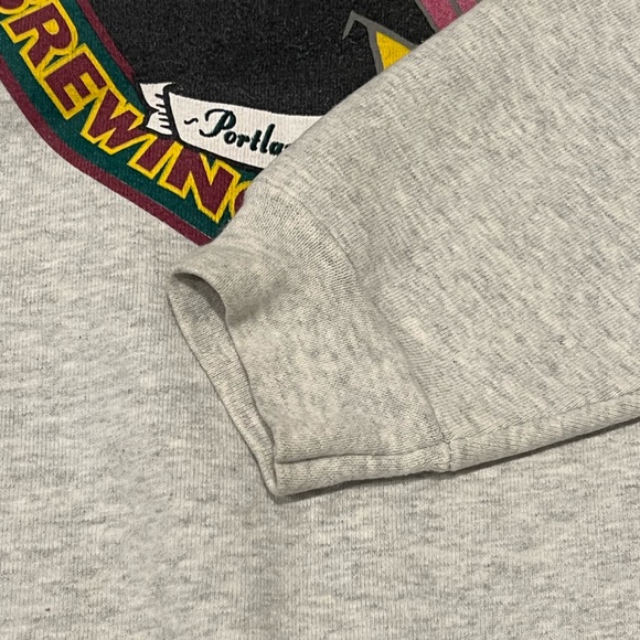 vintage 90s Portland Oregon Crewneck lucky labrador brewing company mens medium - Picture 6 of 9